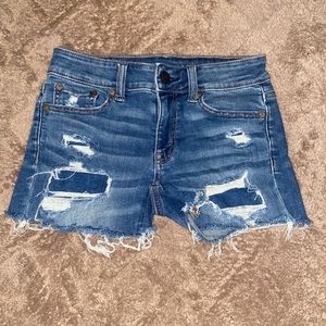 American Eagle MIDI jean shorts